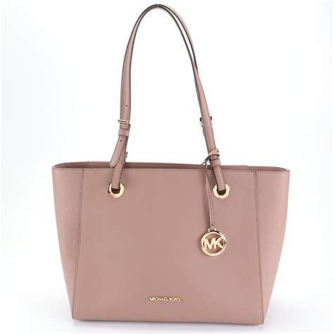 michael kors walsh saffiano tote fawn|Walsh Medium Saffiano Leather Tote Bag .